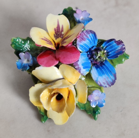 🇨🇦 Antique Staffordshire Crown jewelry set - Picture 8 of 16